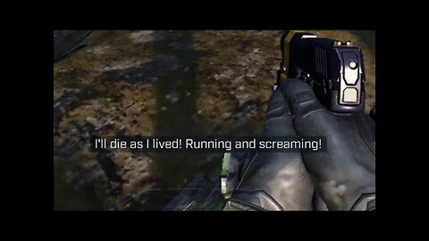 Halo Infinite "I'll Die As I Lived! Running And Screaming!" #Shorts