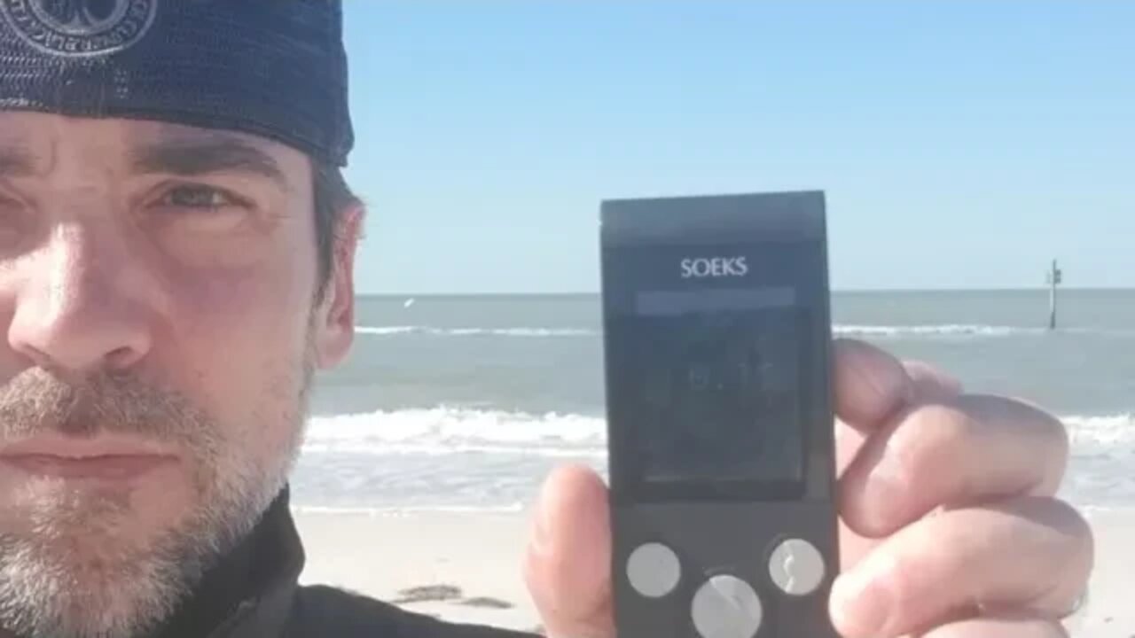 Testing Radiation On Beach, Clearwater FL, 12.11.17