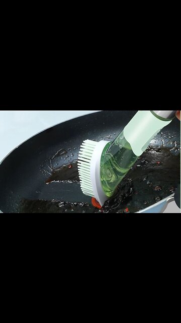 Kitchen Silicone Cleaning Brush