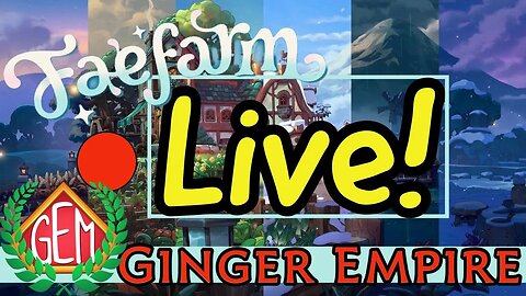 🔴Fae Farm Live! More Scorched Caverns!🔴