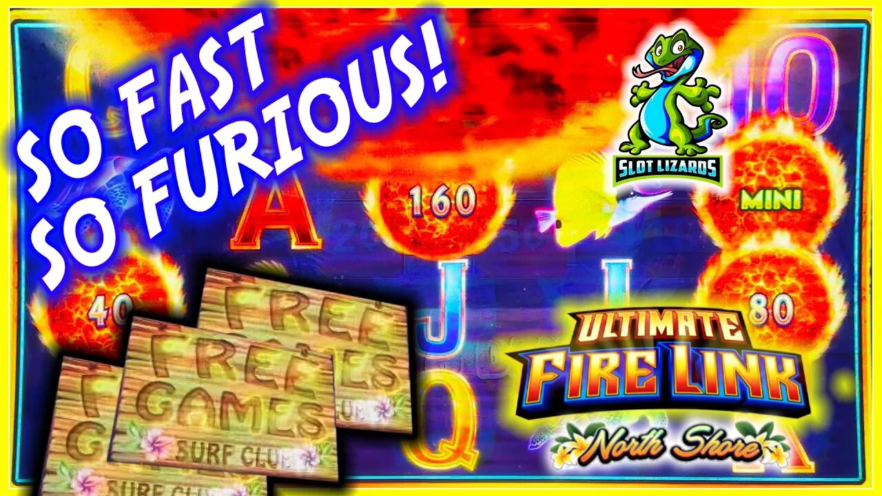 SO FAST SO FURIOUS BIG WIN! Ultimate Fire Link North Shore Slot