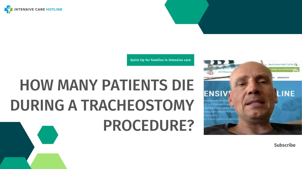 How Many Patients Die During a Tracheostomy Procedure?