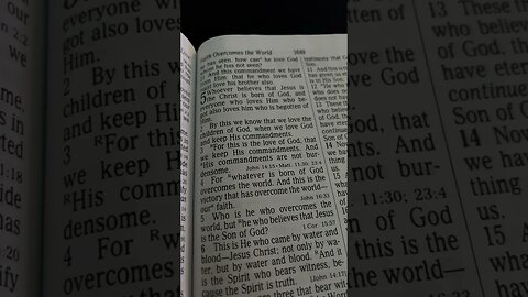 FAITH OVERCOMES THE WORLD