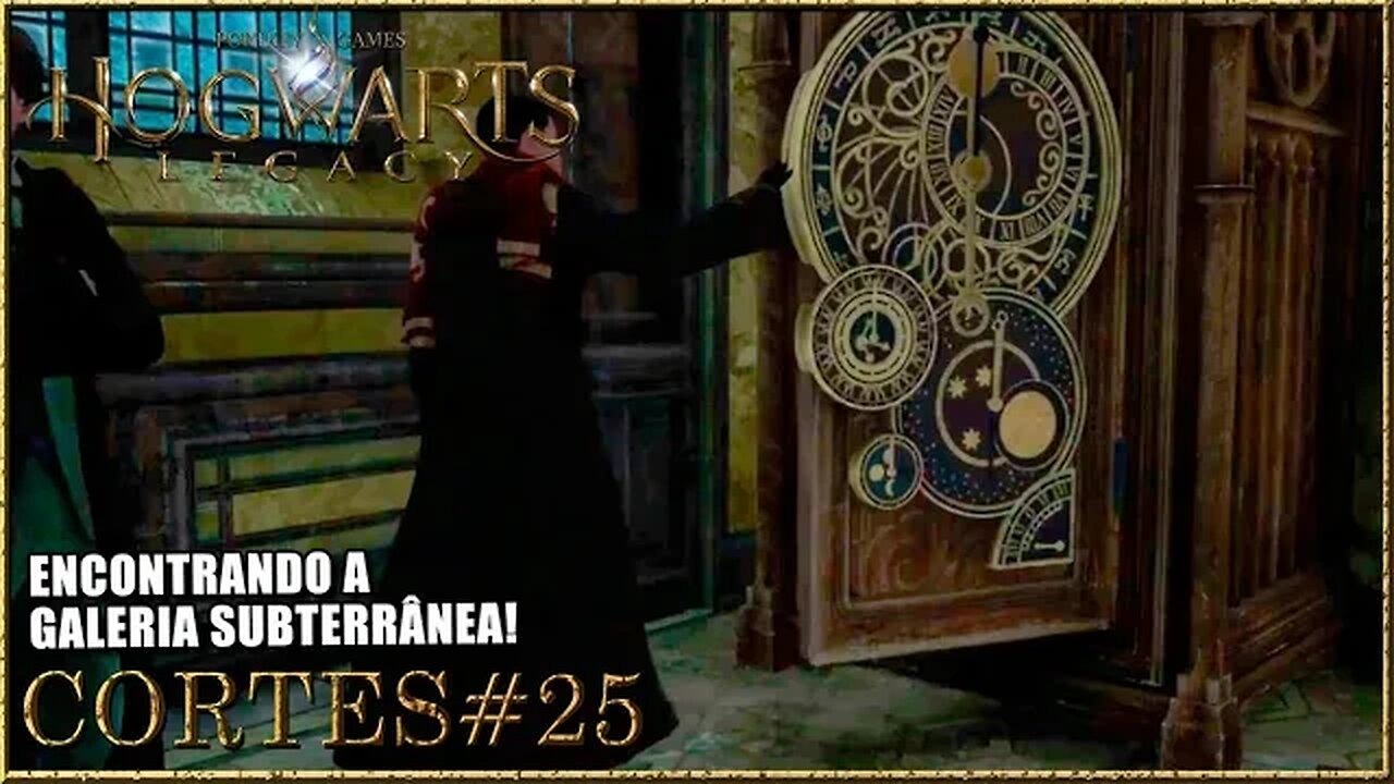 HOGWARTS LEGACY [CORTE#25] A GALERIA SUBTERRÂNEA [CONFRINGO] #hogwartslegacybrasil #tomoyosan
