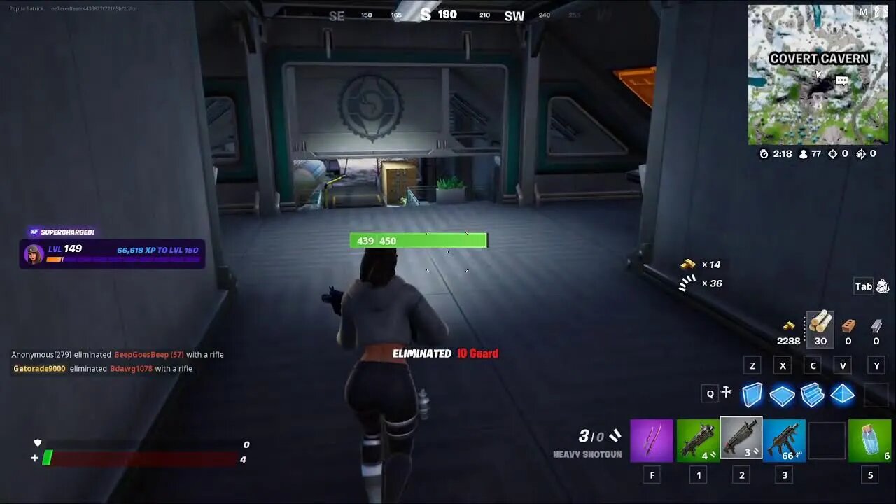Playing Fortnite Chapter 3 Solos