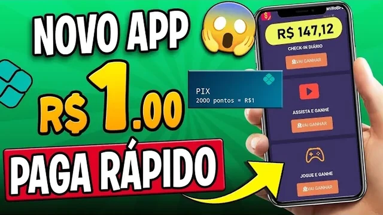 APLICATIVO para GANHAR DINHEIRO via PIX Girando a Roleta R$1.00 no Pix💰 Site para Ganhar Dinheiro