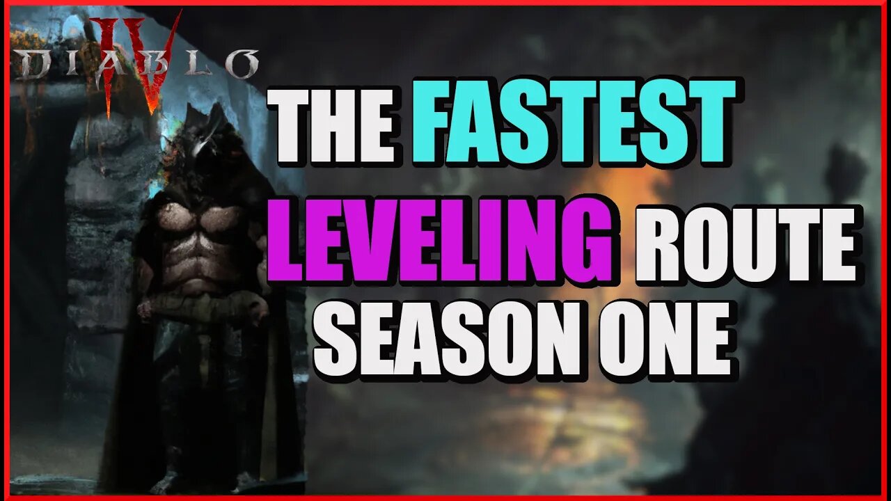 [Diablo 4 Season One Malignant] Unleash the Speed - Fastest & Most Optimized Leveling Route!