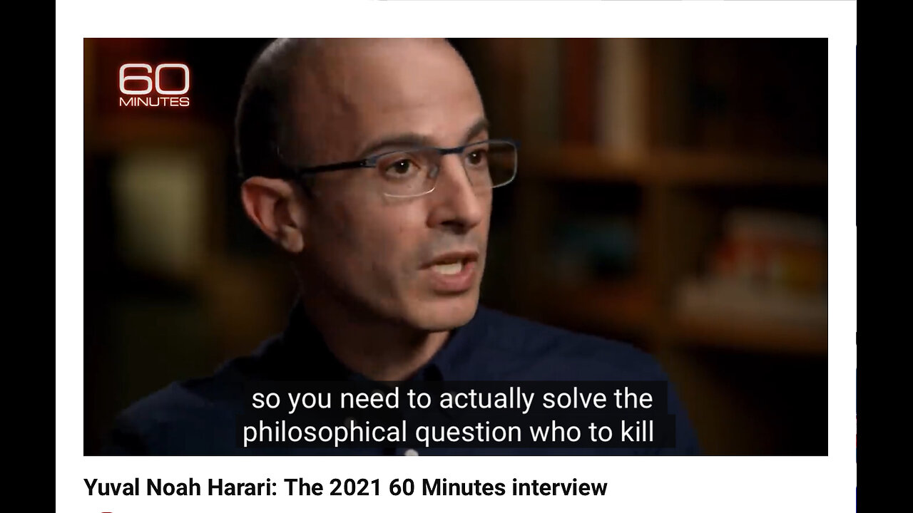 Yuval Harari, Mark Zuckerberg, & Bill Gates have decided what Populations to Wipe Out?