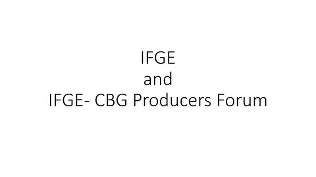 IFGE CBG Producers Forum | About IFGE