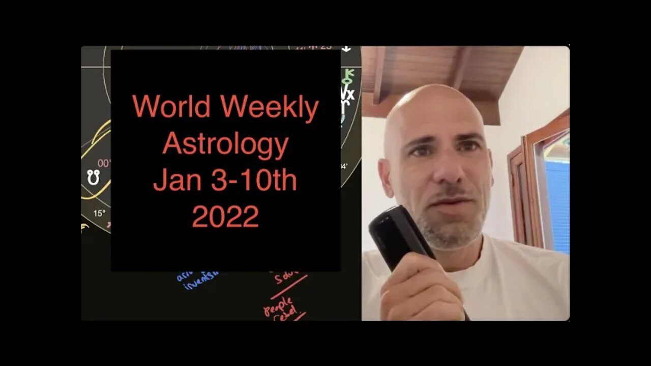 World weekly Astrology Jan 3- 10 2022 (Full video via "Telegram" )