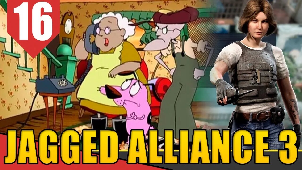 CORAGEM, a Hiena Covarde - Jagged Alliance 3 #16 [Gameplay PT-BR]
