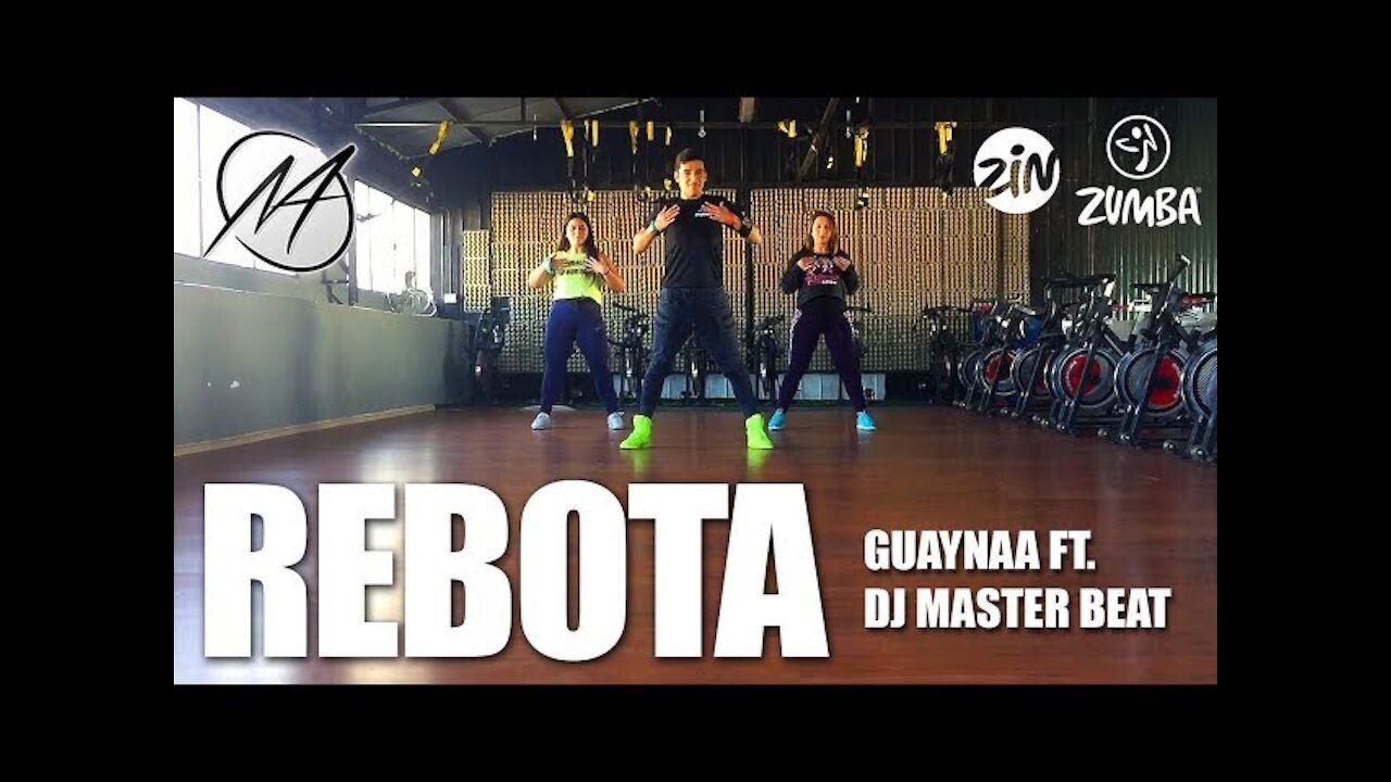 REBOTA REMIX - Guaynaa (by Dj Master Beat) | Mauri Alejandro Zumba | FULL CARDIO | Dance Fitness