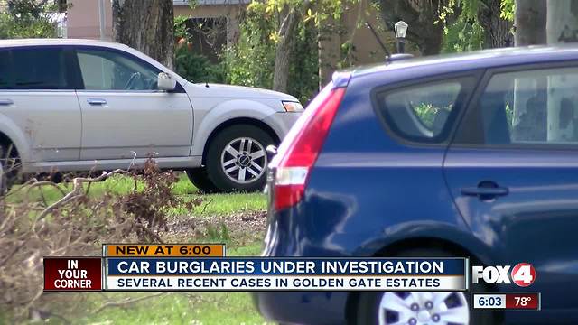 Deputies seek public's help to solve dozens of car break-ins