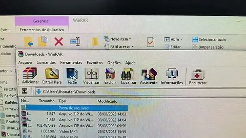 Como Ativar o Winrar para sempre!