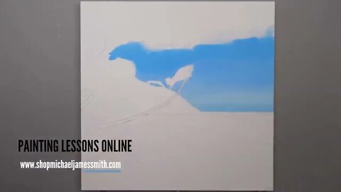 Painting a Tropical Beach Time Lapse 2