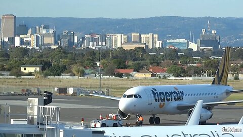 Adelaide Airport Plane Spotting 2017 (from terminal)