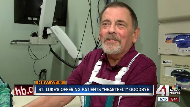 Transplant recipient says goodbye to old hearts