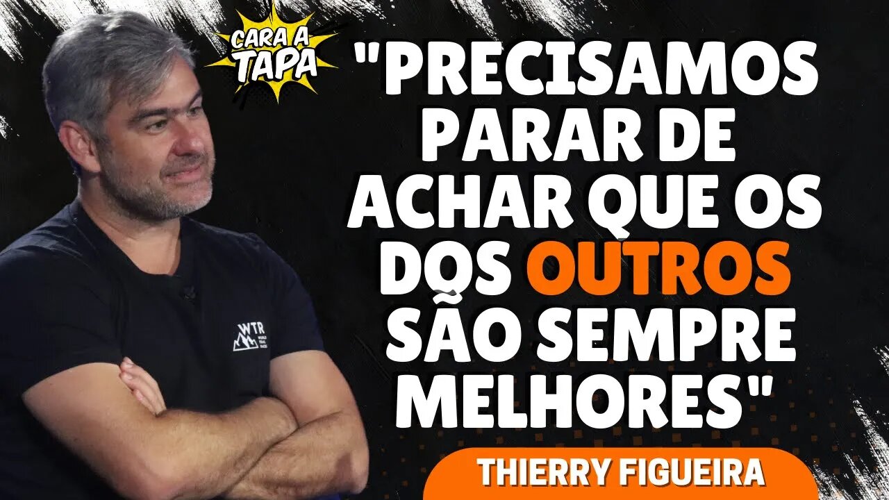 THIERRY FIGUEIRA PEDE RESPEITO COM OS ÍDOLOS NACIONAIS