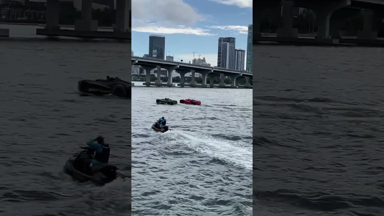Water Ferrari in Miami