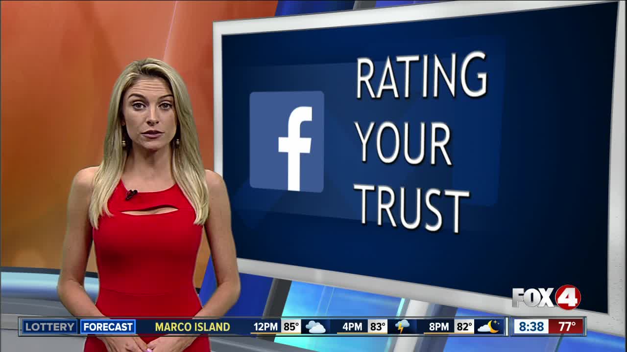 Facebook trustworthiness ratings