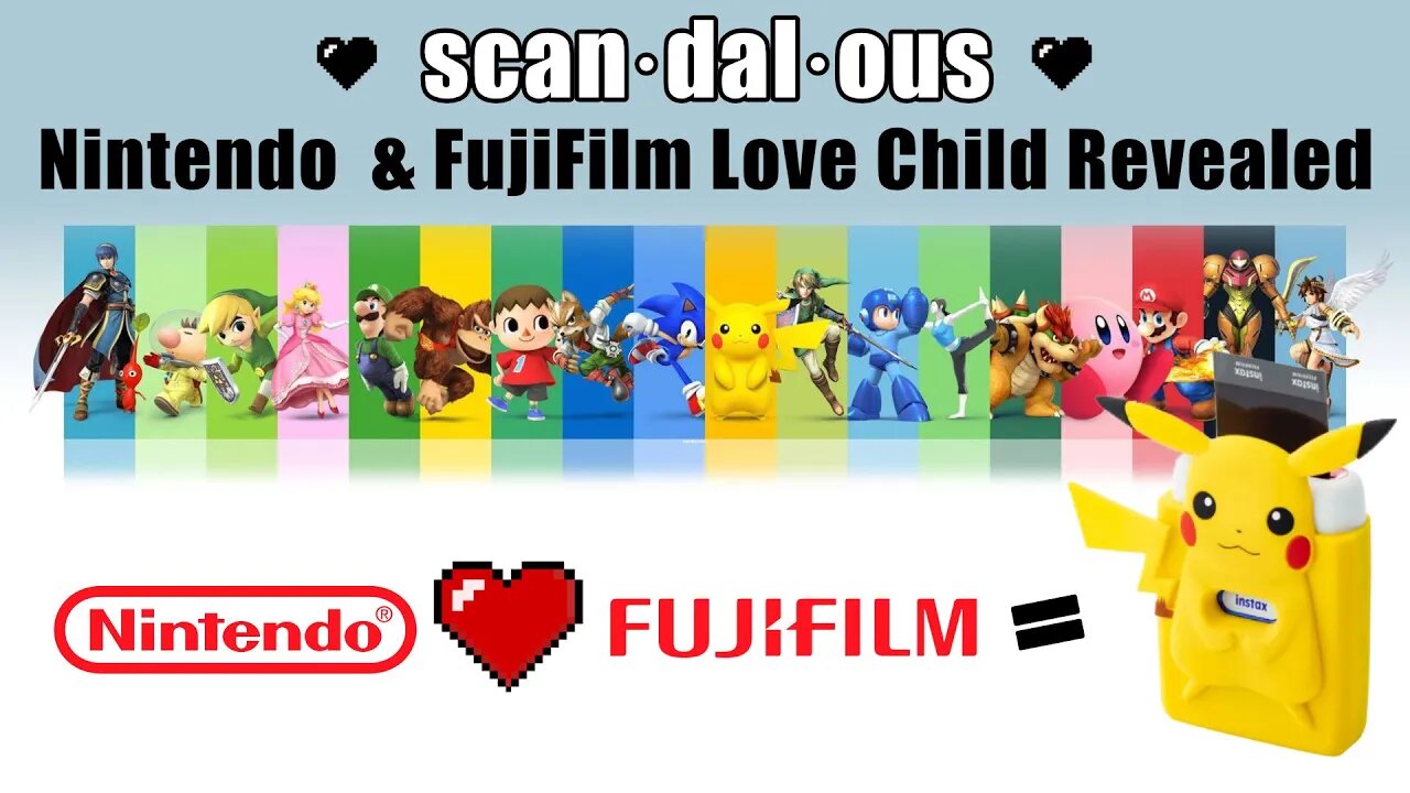 Scandalous! Nintendo and Fujifilm Love Child Revealed