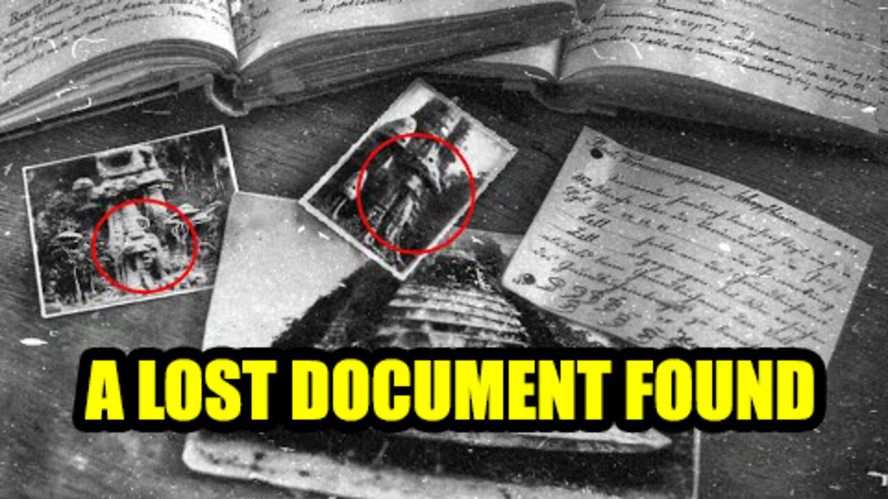 A Lost Document Found! It'S Full Of Surprises!!!