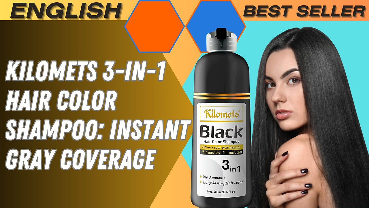 KILOMETS 3-IN-1 Hair Color Shampoo: Instant Gray Coverage “Advantages & Disadvantages”