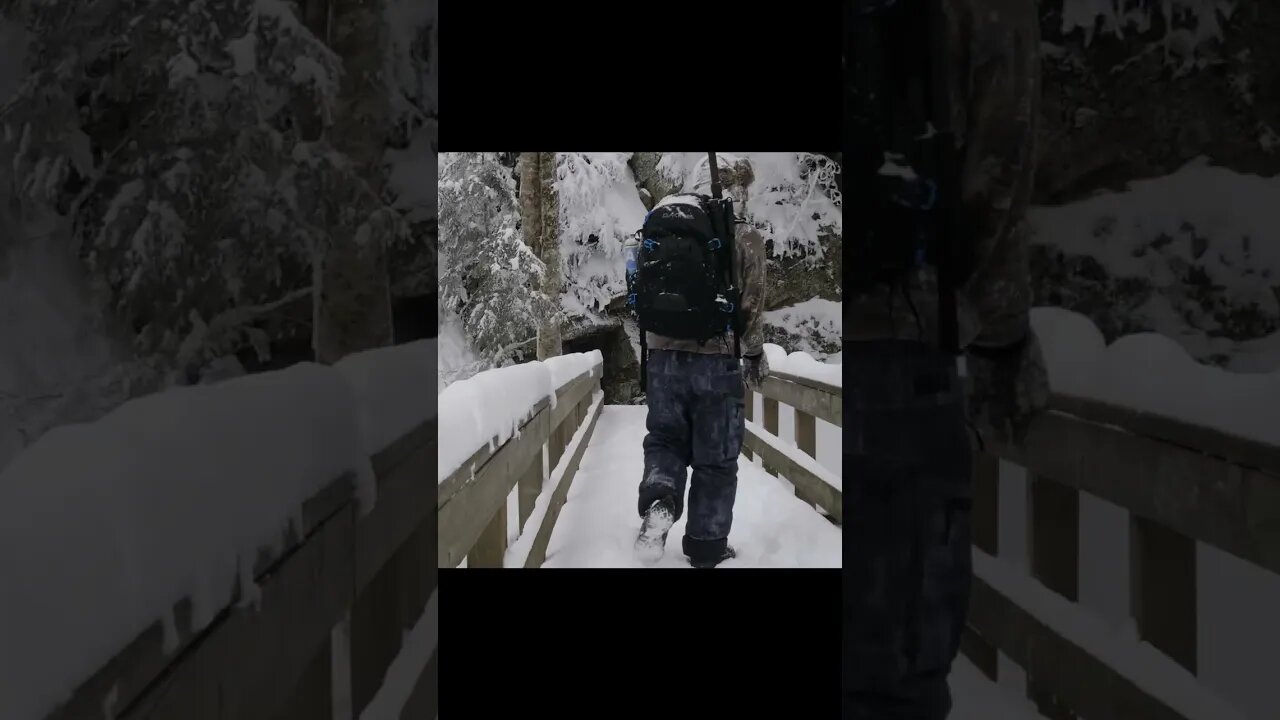 Do You Like Hiking In Winter? #shorts #shortsvideo #hiking #hikingadventures