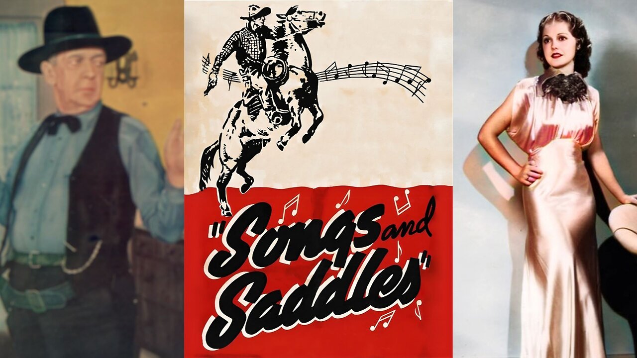 SONGS AND SADDLES (1938) Gene Austin, Lynne Berkeley & Henry Roquemore | Western | B&W