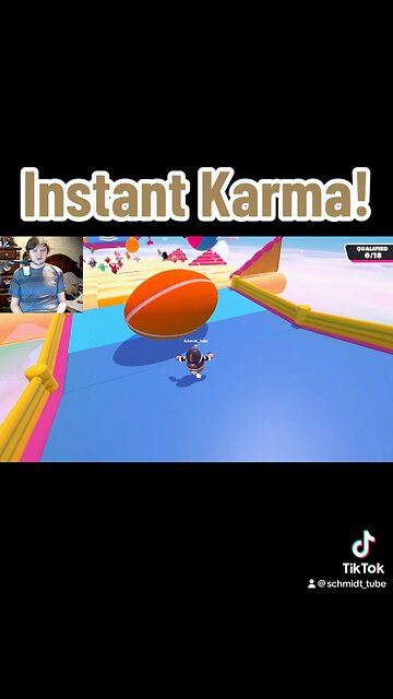 #fallguys #solos #fruitchute #instantkarma #clips #funny #fyp #shorts #football #cannon