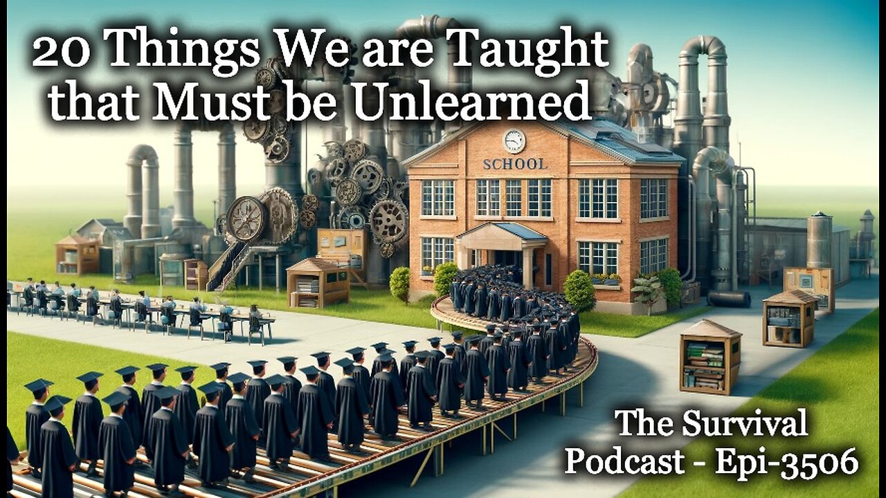 20 Things We are Taught that Must be Unlearned – Epi-3506