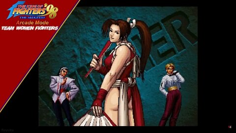 The King of Fighters 98: Arcade Mode - Team Women Fighters