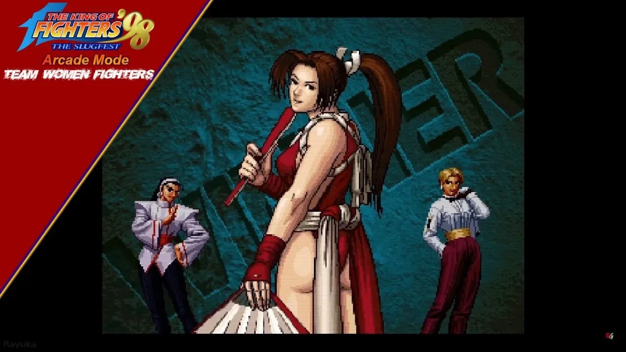 The King of Fighters 98: Arcade Mode - Team Women Fighters