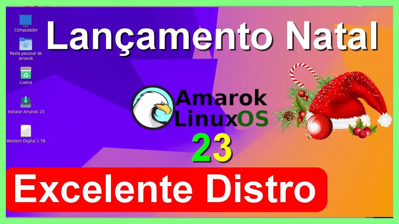 Lançamento Amarok Linux MATE Debian. Distro Brasileira muito leve, estável, rápida e muito bonita.