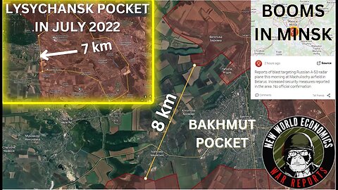 BAKHMUT CLOSE TO COLLAPSE | Ukraine faces repeat of Lysychansk pocket | Belarus Casus Belli?