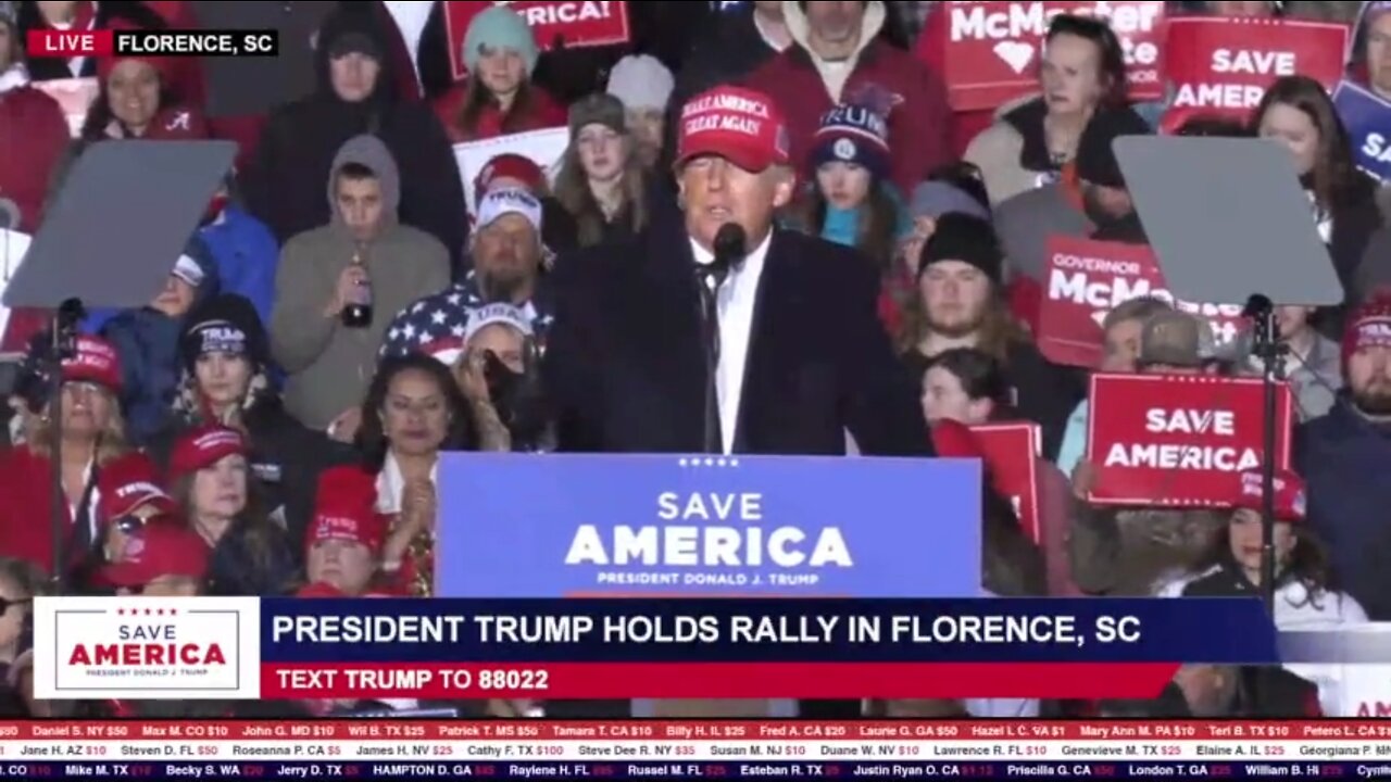 Trumps speech at South Carolina