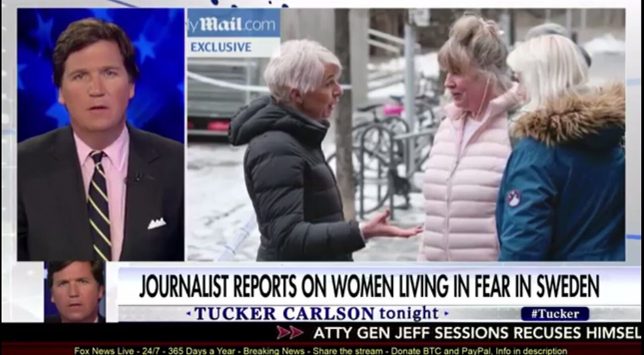 (2017) Tucker Carlson Tonight - Katie Hopkins on Sweden.