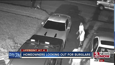 Papillion, La Vista homeowners watching out for burglars breaking into cars