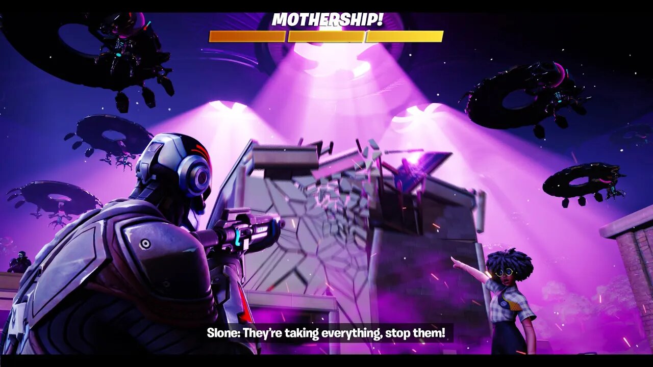 FORTNITE *MOTHERSHIP* ARRIVES! (Invasion Event)