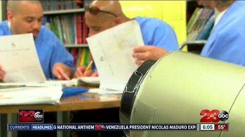 Inmates conquering college at Corcoran State Prison