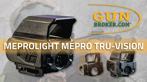 Meprolight Mepro Tru-Vision™ The Ultimate Red-Dot Sight