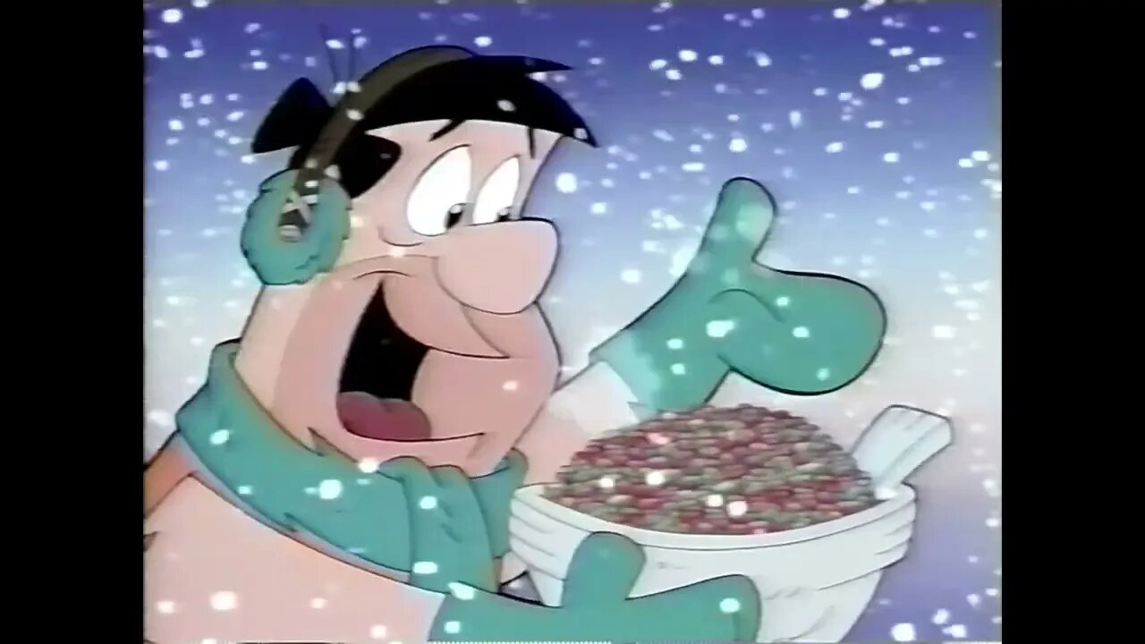 Post Fruity Pebbles Cereal - Christmas Commercial 1999