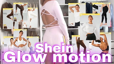 Shein activewear haul | glowmotion haul