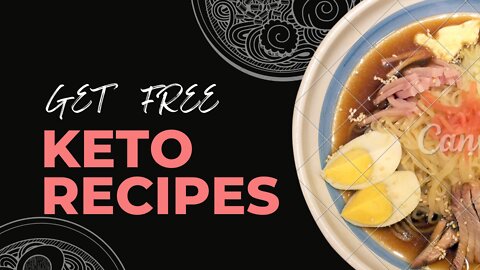 WATCH THIS VIDEO TO GET FREE KETO RECIPES !!!