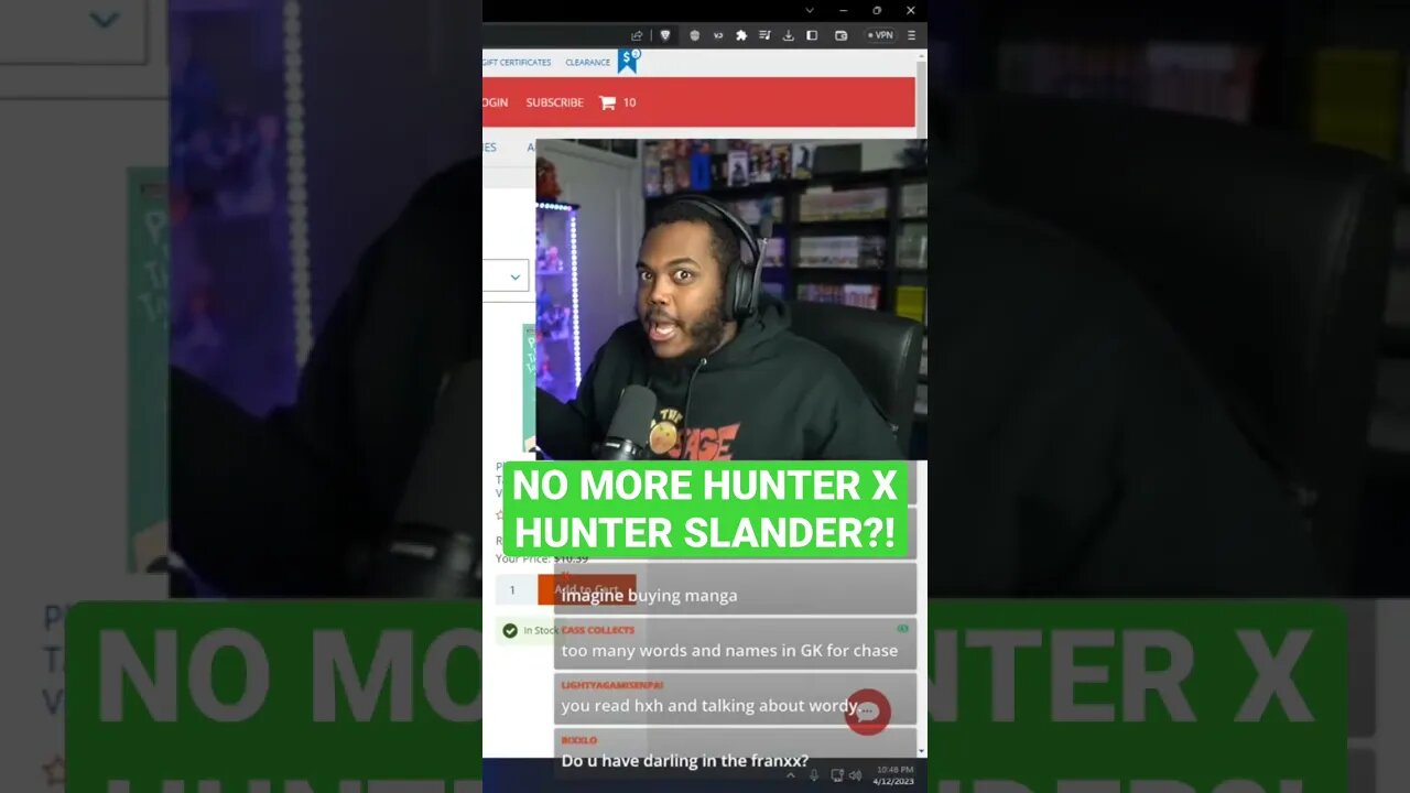 Am I going to stop SLANDERING Hunter x Hunter?! #TheDarkSage