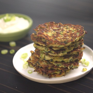 Zucchini fritters make a super summer snack