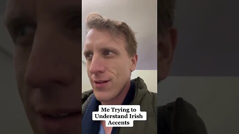 Trying to Understand Irish Accents ☘️ #shorts #irish #travel #funny #accent