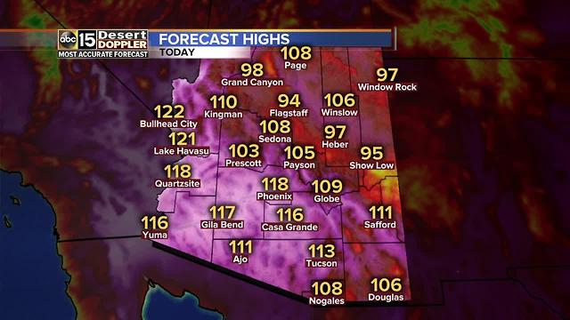 Dangerously high temperatures continue