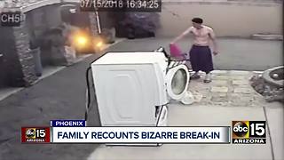 West Phoenix family concerned over bizarre break-in