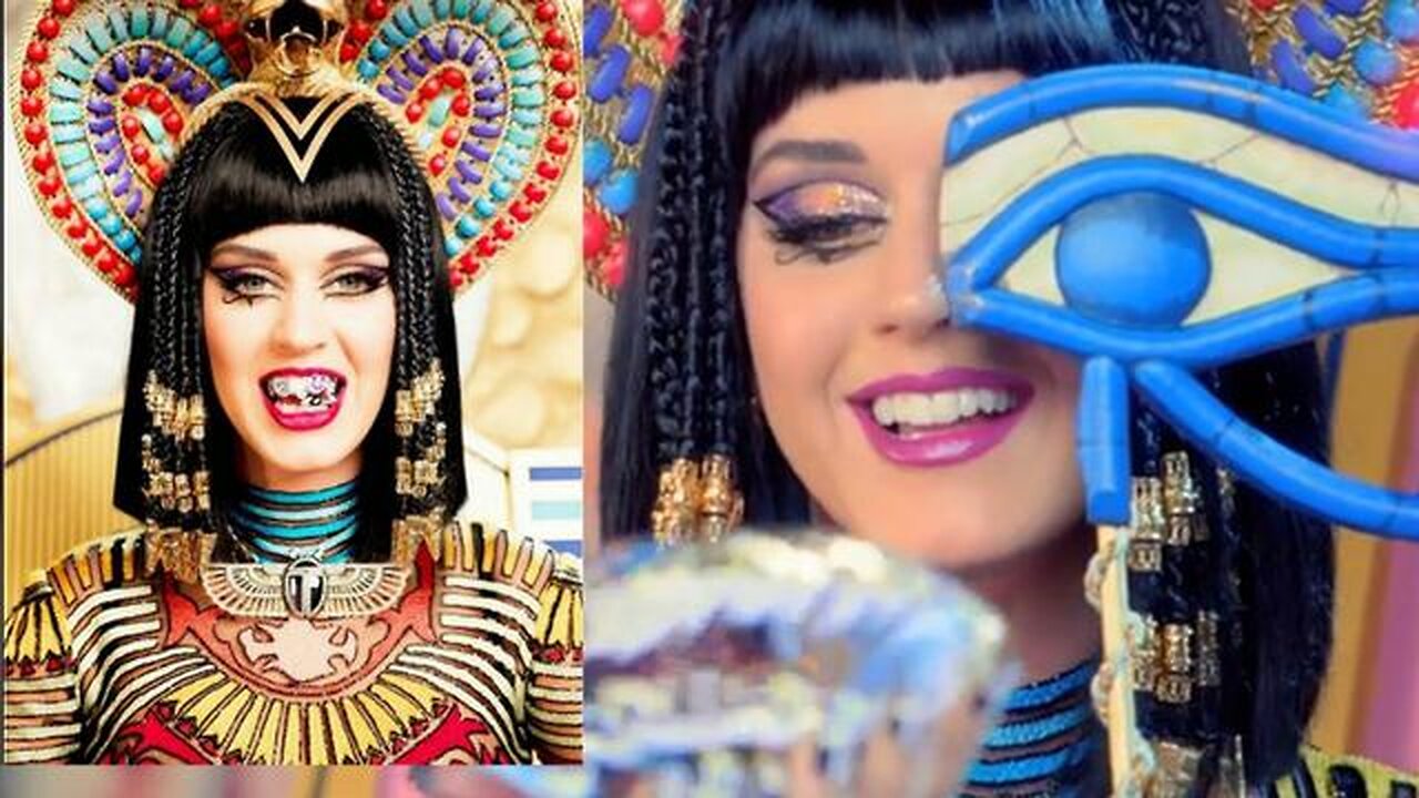 Satanist Katy Perry Performs Massive Satanic Ritual Showing Man Merging With Machine!